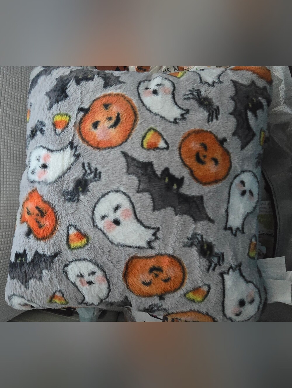 Novograz Halloween Plush Pillow Pumpkins Ghost